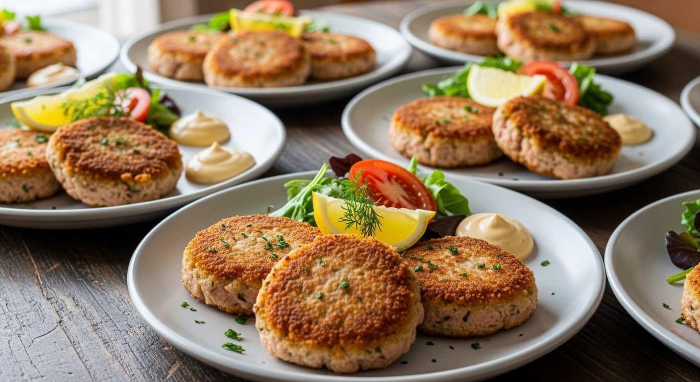 Thunfischfrikadellen im Airfryer