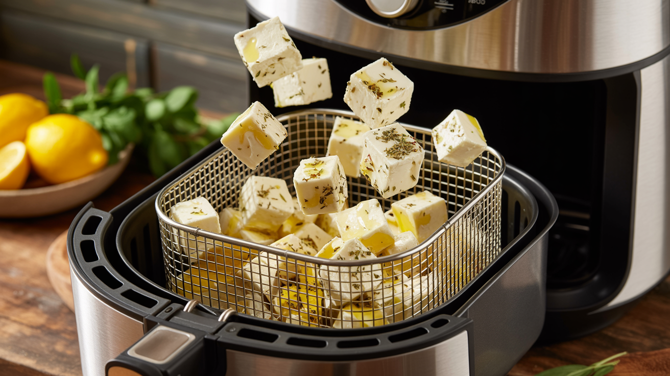 Feta im Airfryer – Warm, Würzig & Cremig genießen