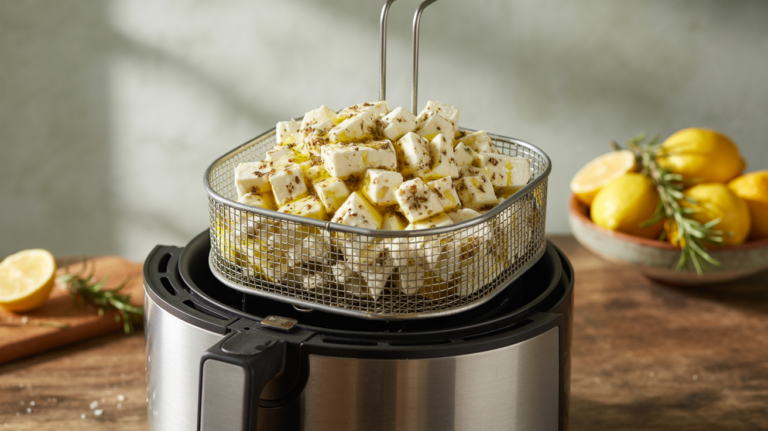 Feta im Airfryer – Warm, Würzig & Cremig genießen
