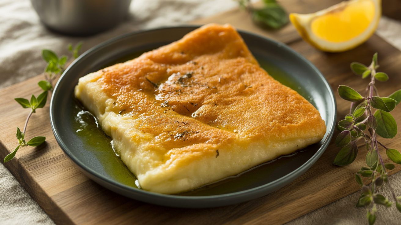 Saganaki aus der Heißluftfritteuse: Knuspriger Käse-Genuss ganz ohne Pfanne