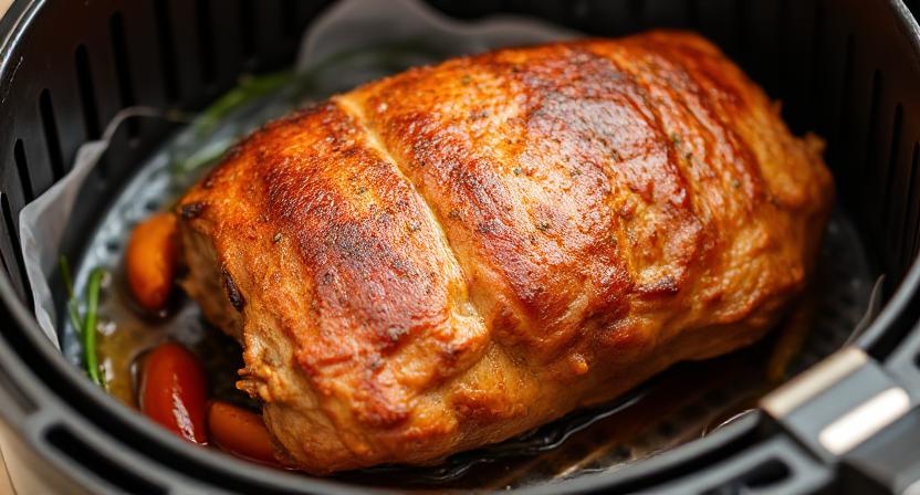 Schweinebraten im Airfryer